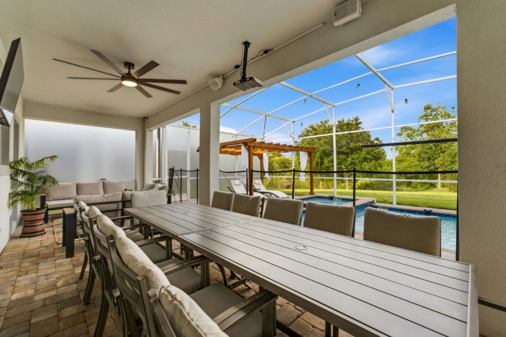 9 bedroom vacation house at Champions Gate - Image 47