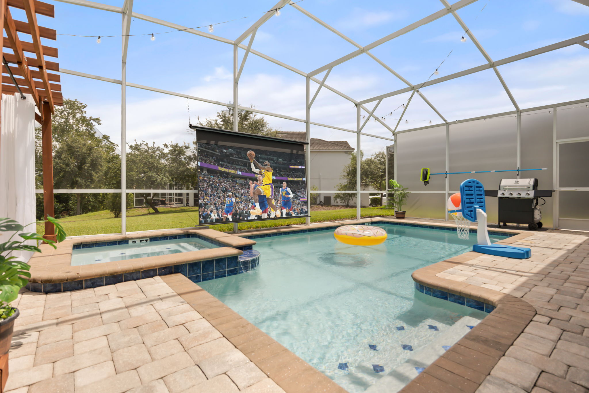 9 bedroom vacation house at Champions Gate - Image 55