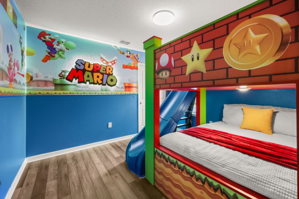 Super Mario - themed bedroom — 15996 Sandy Cliffs Drive, photo 4 of 84