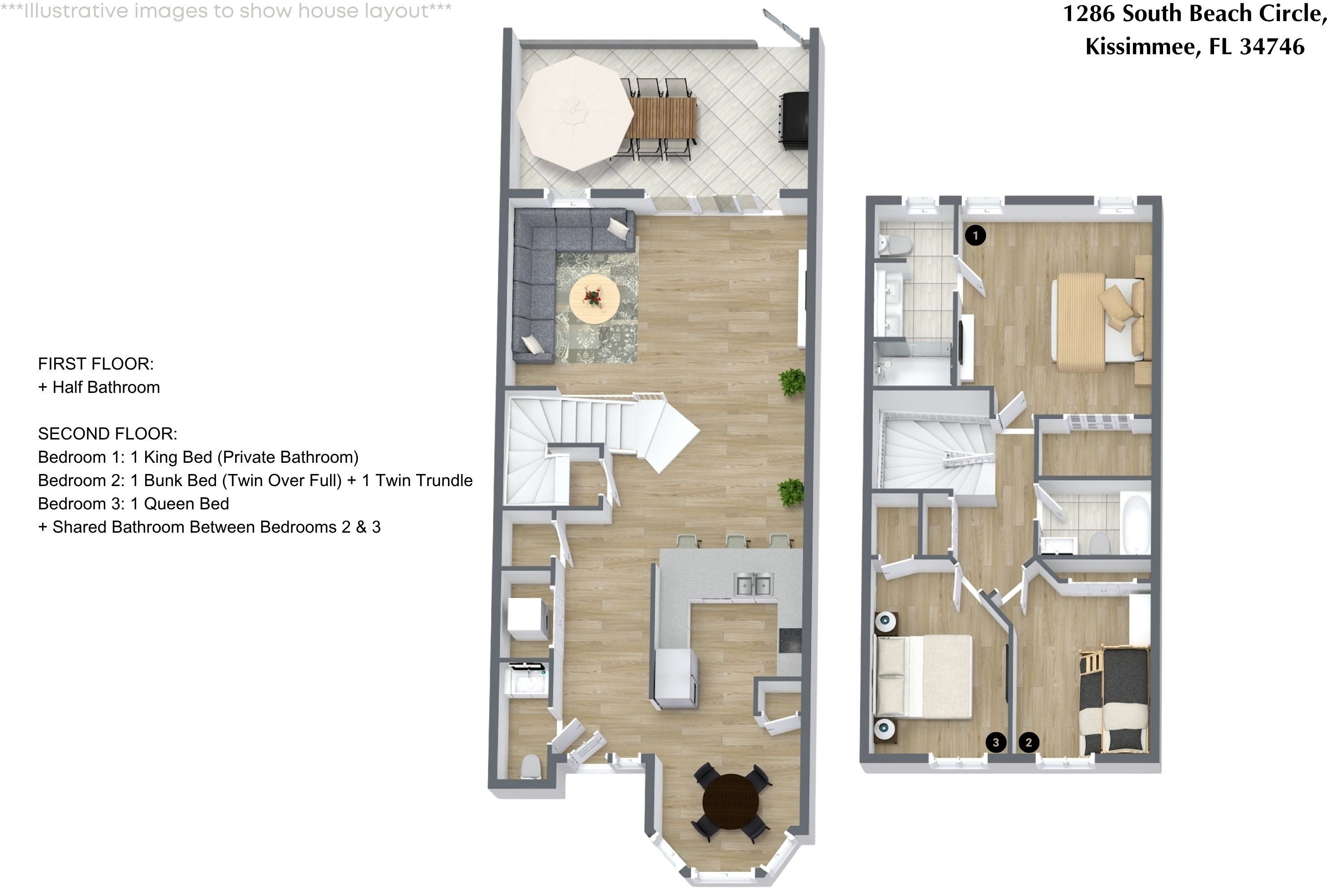 3 bedroom vacation townhouse at Fiesta Key - Image 35