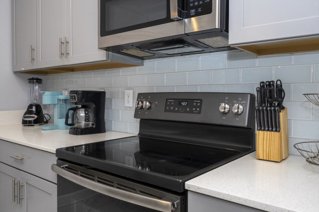 Fully equipped kitchen