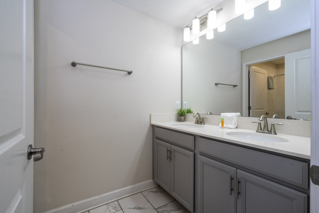 Shared bathroom