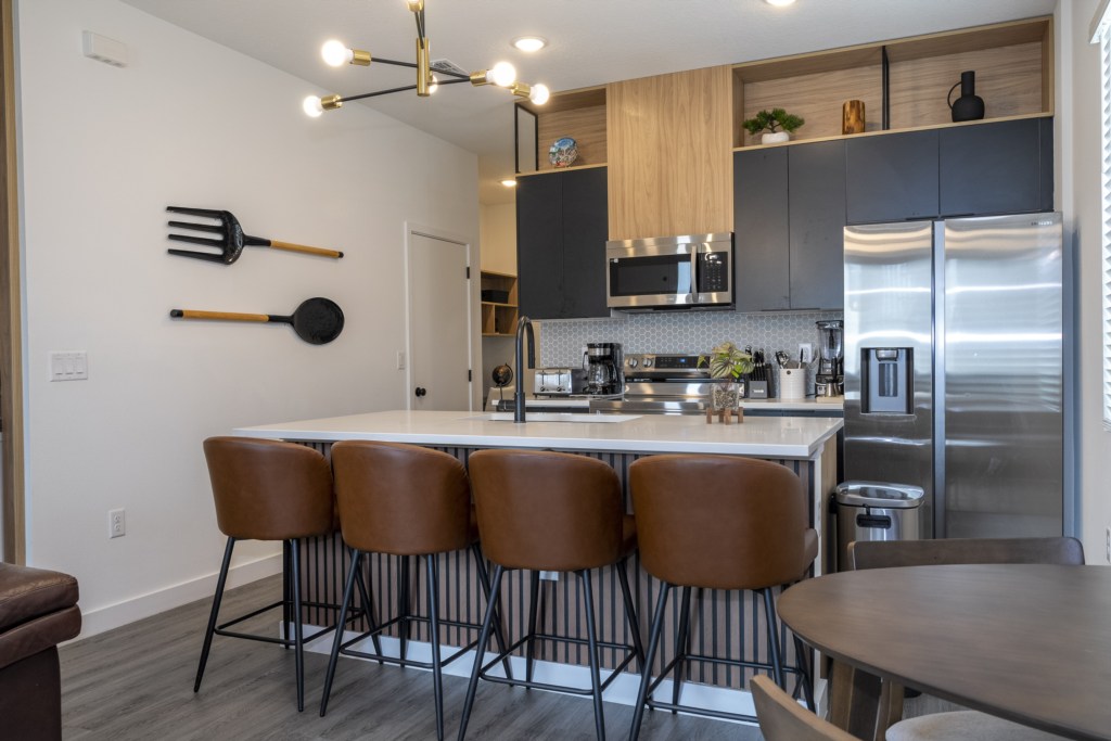 Fully equipped kitchen