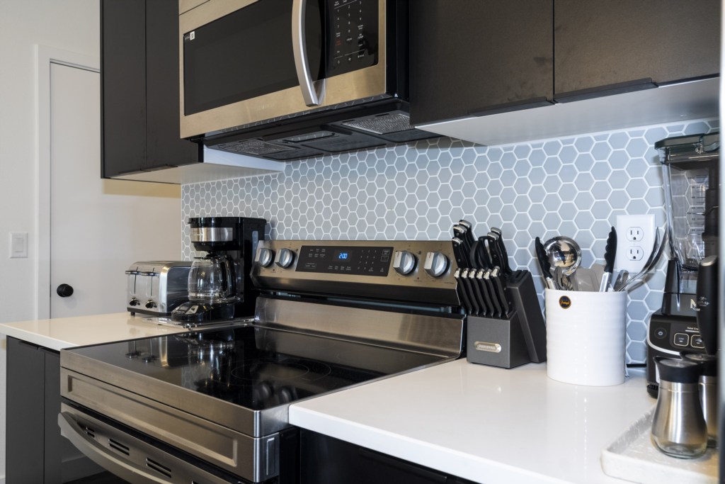 Fully equipped kitchen
