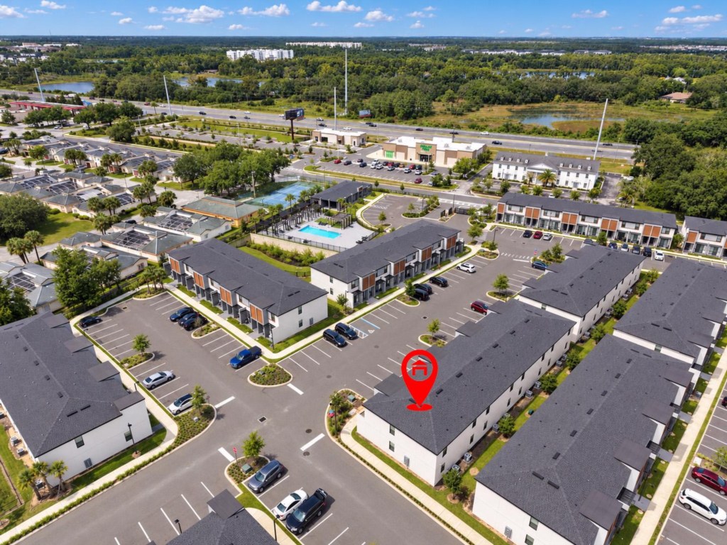 Bird-view of the home