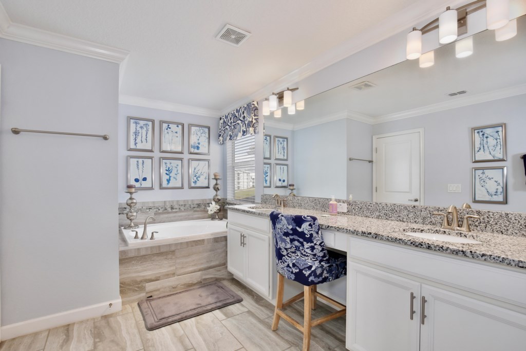 39 Upstairs Master Bathroom