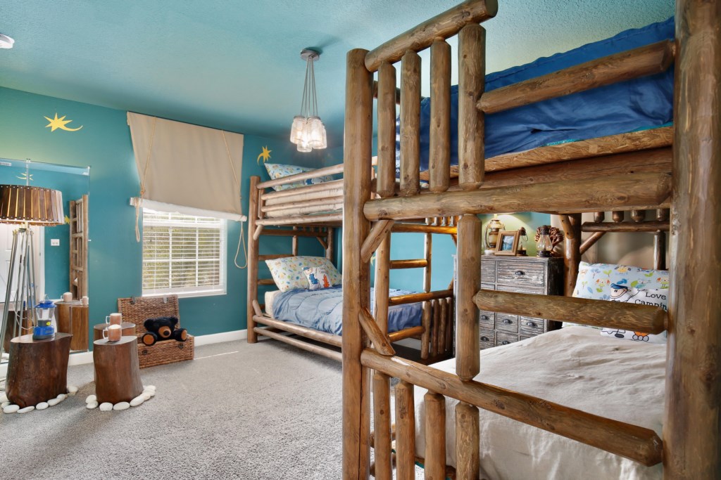 42 Upstairs Bunk Bed Bedroom