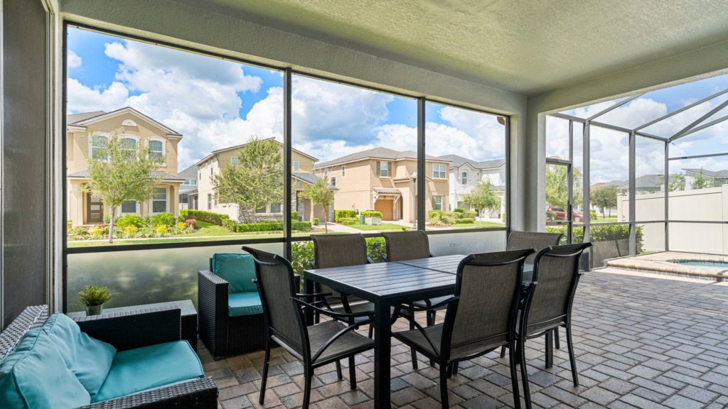 Outside seating