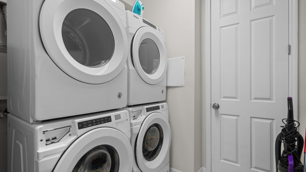 Laundry - washer and dryer in unit