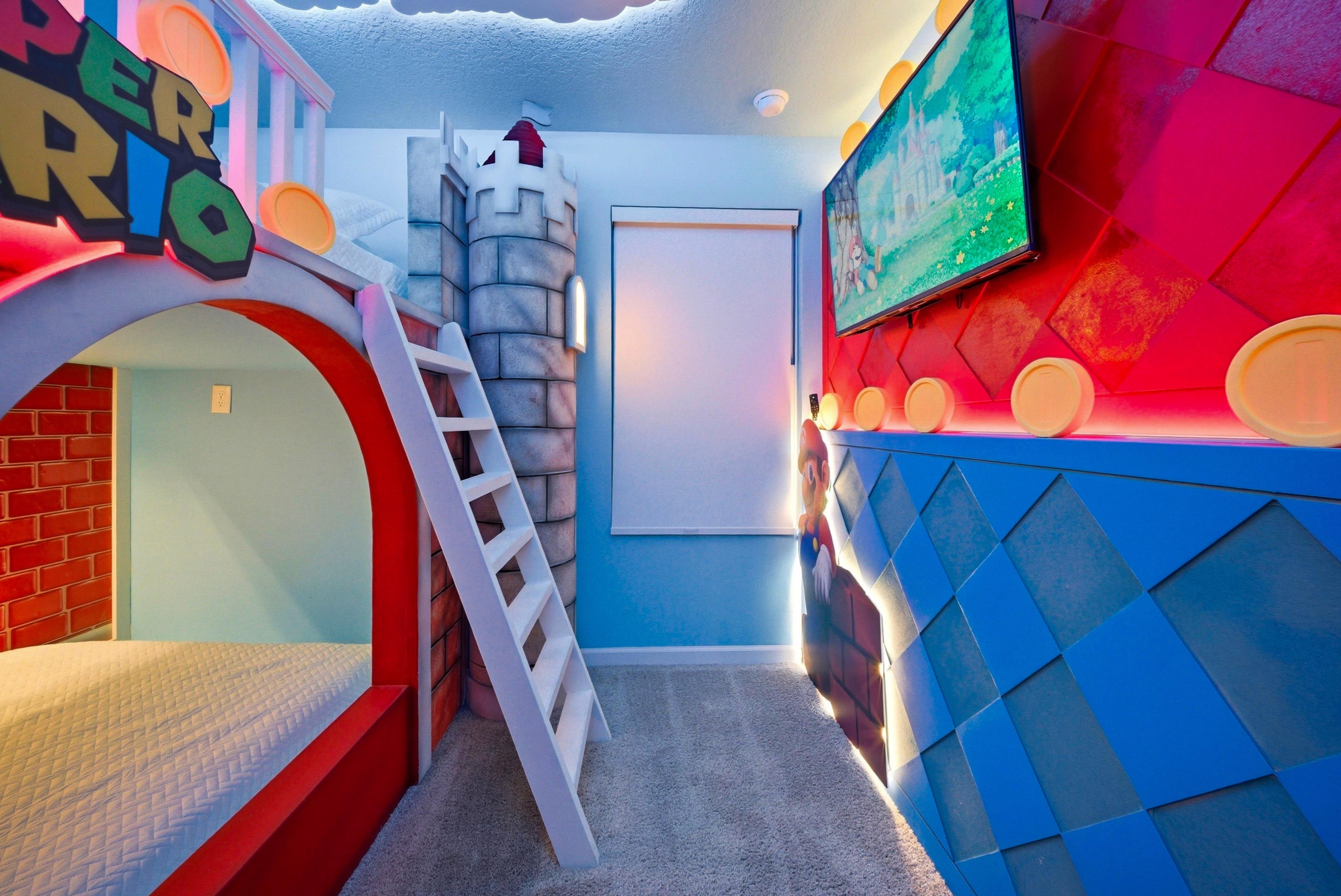 Super Mario - themed bedroom — 2320 Distant Sun Trail, photo 17 of 115