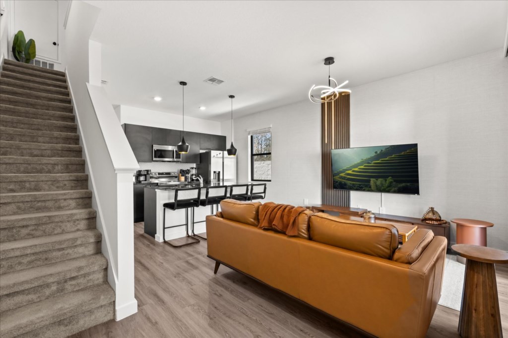 8752 Good Vibes Place, 3-bedroom vacation townhouse at The Hub at Westside Reserve in Kissimmee, FL — photo 2 of 38