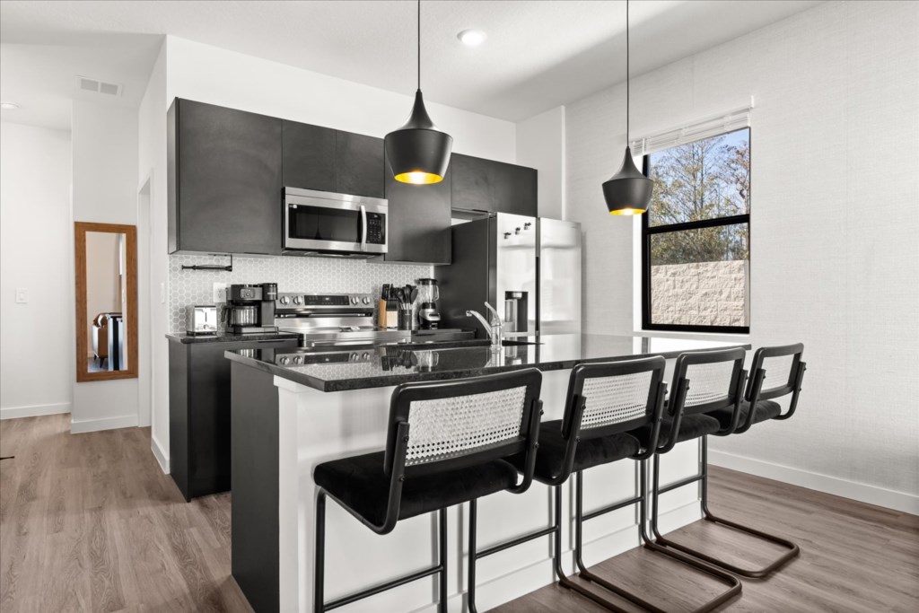 8752 Good Vibes Place, 3-bedroom vacation townhouse at The Hub at Westside Reserve in Kissimmee, FL — photo 5 of 38