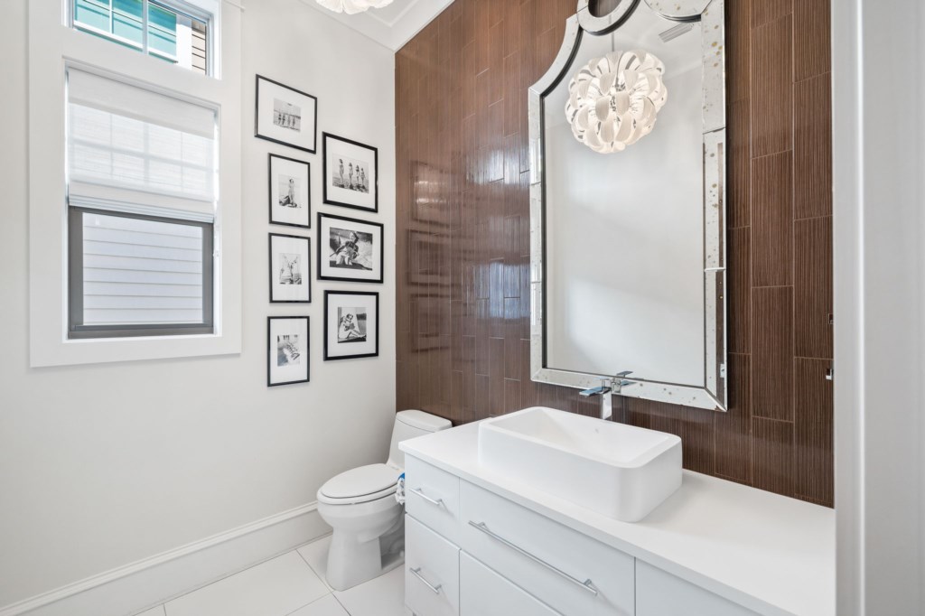 Half Bathroom On 2nd Floor