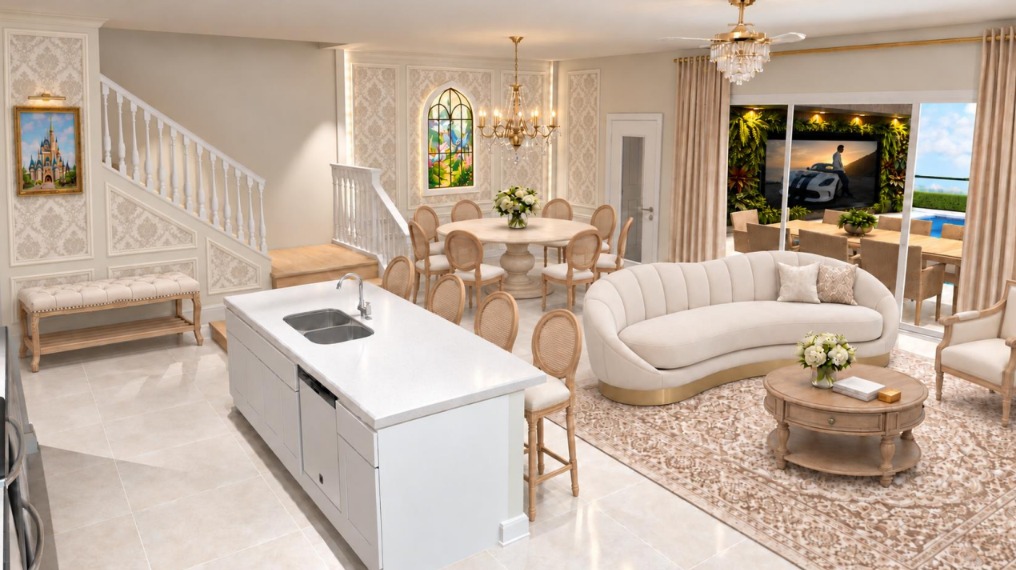 16262 Coastal Cove Lane, 5-bedroom vacation townhouse at Windsor Cay in Clermont, FL — photo 8 of 22