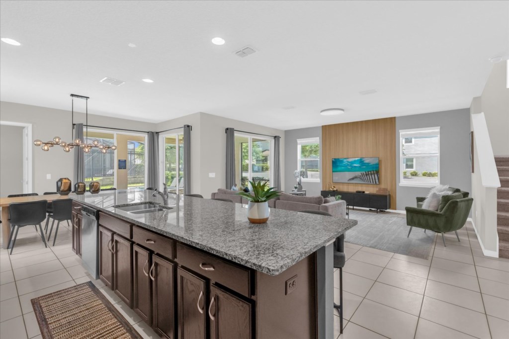 9012 Egret Mills Terrace, 6-bedroom vacation home at Solara Resort in Kissimmee, FL — photo 10 of 50